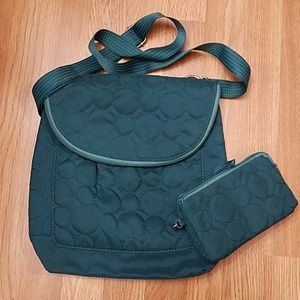 Thirty One crossbody bag with wristlet